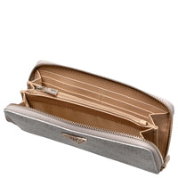 Guess Laurel II SLG Large Zip Around - Geldbörse 12cc 20.5 cm (bone logo)