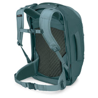 Osprey Farpoint 55 - Herren-Reiserucksack 55 l mit Frontöffnung und Tagesrucksack (cascade blue-torrent blue) - Ansicht 2