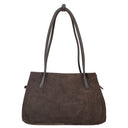 Les Visionnaires Sophie Grande Cozy Scarf - Schultertasche 42 cm (dark brown) - Ansicht 4