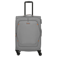 Travelite Umbria - 4-Wheel Trolley M 67 cm Expanded (Color: smoky grey)