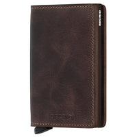 Secrid Vintage Slimwallet - Wallet RFID 6.8 cm (Color: chocolate)