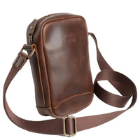 Buckle & Seam Runner - Umhängetasche 15 cm (braun)