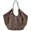 Coccinelle Smash Suede Bim - Sac bandoulière 35 cm (warm taupe)