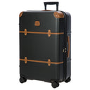 Brics Bellagio - 4 - Rollen - Trolley 70.5 cm erw. recycelt (black/tan) - Markenkoffer