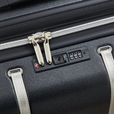 Delsey Paris Cadence - 4-Rollen-Trolley L 76 cm erw. (schwarz/silber) - Ansicht 4