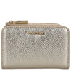 Coccinelle Metallic Soft - Geldbörse 6cc 13 cm (pale gold)