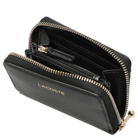 Lacoste Zip Coin Wallet XS - Geldbörse 6cc 11.5 cm (noir)