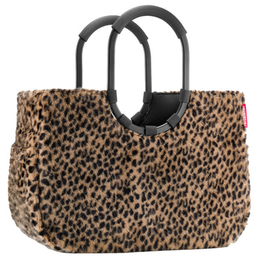reisenthel shopping loopshopper L - Einkaufstasche mit Bügel 46 cm (leo fake fur) - Ansicht 2