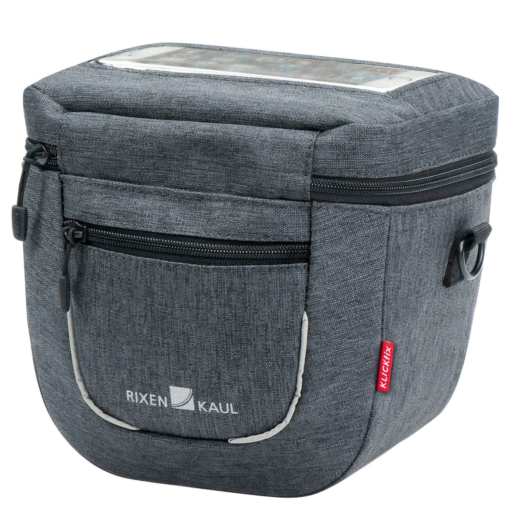 klickfix compact lenkertasche KLICKfix Aventour Compact City 3 Lenkertasche grey – Markenkoffer