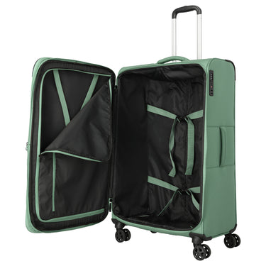 Travelite Kick Off - 4-Rollen-Trolley L 78 cm erw. (Sage Green)