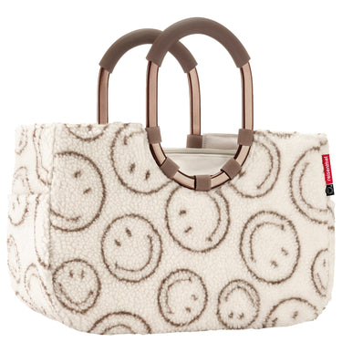 reisenthel shopping loopshopper M - Einkaufstasche mit Bügel 40 cm (smiley teddy chocolate) - Ansicht 2