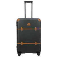 Brics Bellagio - 4 - Rollen - Trolley 70.5 cm erw. recycelt (black/tan) - Markenkoffer