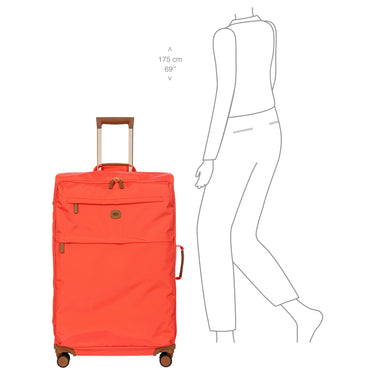 Brics X-Travel - 4-Rollen-Trolley L 77 cm (poppy) - Ansicht 7