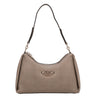 Guess Anise Double Zip - Schultertasche 28.5 cm (dark taupe logo)