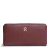 Tommy Hilfiger Icon - Portemonnee 12cc 19 cm (oxblood)