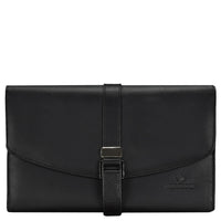 Windrose Nappa - Jewelry Bag XL 23 cm (Color: black)