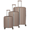 Travelite Paros - 4-Wheel Trolley Set 3 pcs (Color: cappuccino)