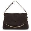 BOSS Women Yelena Shoulder Bag - Sac bandoulière 38 cm (dark brown)