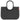 reisenthel shopping loopshopper L - Shopping Bag with Frame 46 cm (Color: glossy dots black)