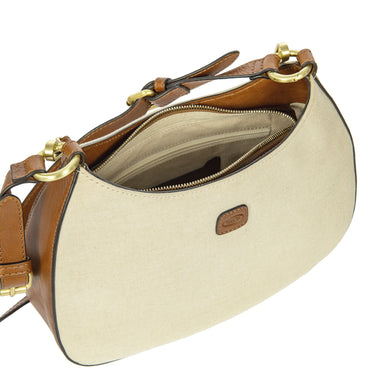 Brics Volterra Trama - Schultertasche 29 cm (cappuccino) - Ansicht 5