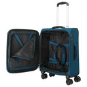 Travelite Kick Off - 4-Rollen-Kabinentrolley S 55 cm (petrol)