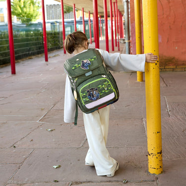 Lässig School Set Light Unique - Schulranzen Set 6tlg. 960g (jungle green) - Ansicht 11