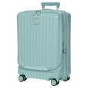 Brics Positano - 4 - Rollen Kabinentrolley 55 cm USB erw. (hellblau) - Markenkoffer