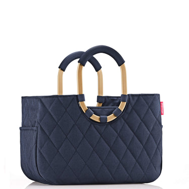 reisenthel loopshopper M / Shopper 40 cm (frame rhombus midnight gold)