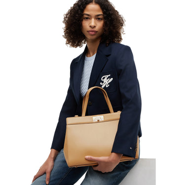 Tommy Hilfiger Modern Satchel - Henkeltasche 40 cm (classic khaki) - Ansicht 5