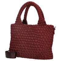 Les Visionnaires Elia Petite Neoweave - Henkeltasche 30 cm (bordeaux)