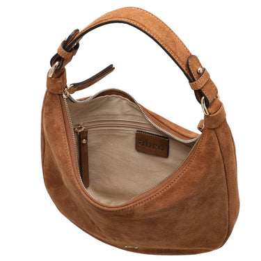 abro Nana Suede - Schultertasche Mini 27.5 cm (cuoio) - Ansicht 6