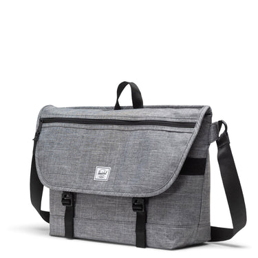 Herschel Cove Messenger - Umhängetasche 16" 38 cm (raven crosshatch)
