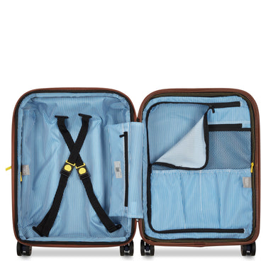 Delsey Paris Carrousel 2 - 4-Rollen-Kabinentrolley Slim S 55 cm erw. (blau) - Ansicht 5