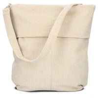 zwei Mademoiselle M12 - Schultertasche 32 cm (cord-creme) - Ansicht 5