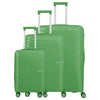 Travelite Pacific - Set de trolley à 4 roulettes 3 pièces (green)