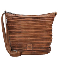 FREDsBRUDER Riffelinchen - Schultertasche 28 cm (desert brown)