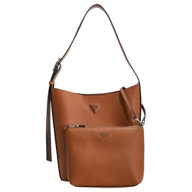 Guess Meridian II Bucket - Beuteltasche mit herausnehmbarer Pouch (cognac) - Ansicht 6
