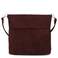 zwei Mademoiselle M8 - Schultertasche 25 cm (nubuk-bordeaux) - Ansicht 4