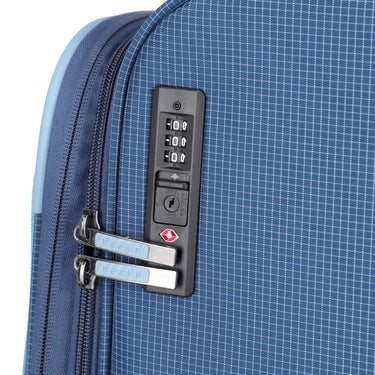 Travelite Corsiica - 4-Rollen-Trolley Set 4tlg. erw. (blue) - Ansicht 9