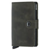Secrid Vintage Miniwallet - Wallet RFID 6.5 cm (Color: olive-black)