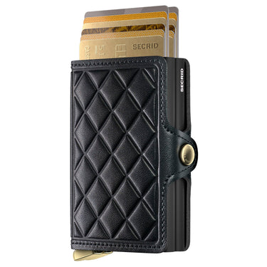 Secrid Twinwallet Emboss Diamond - Kreditkartenetui 6cc 10.2 cm RFID (black+) - Ansicht 2