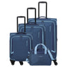 Travelite Corsiica - 4-Rollen-Trolley Set 4tlg. erw. (blue)