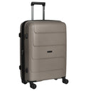 CHECK.IN St. Louis - 4 - Rollen - Trolley 67 cm erw. (taupe) - Markenkoffer