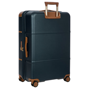 Brics Bellagio - 4 - Rollen - Trolley 76 cm erw. recycelt (blue/tan) - Markenkoffer