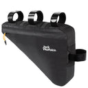 Jack Wolfskin Morobbia Triangle Bag - Rahmentasche (Bikepacking) 27 cm (flash black) - Markenkoffer