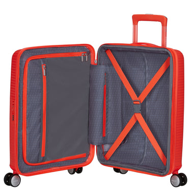 American Tourister Soundbox - 4-Rollen-Kabinentrolley 55 cm (neon orange) - Ansicht 7