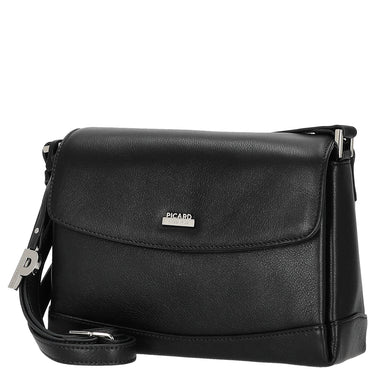 Picard Really - Shoulder Bag 24 cm Genuine Leather (black)