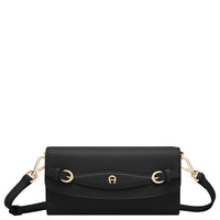 Aigner Cavallo Wallet on Strap - Umhängetasche/Geldbörse 6cc 21 cm (black)