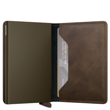 Secrid Vintage Slimwallet - Geldbörse RFID 6.8 cm (oak) - Ansicht 4