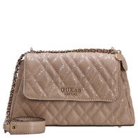 Guess Isemay XBody Flap - Crossbody Bag (Color: pale mocha)